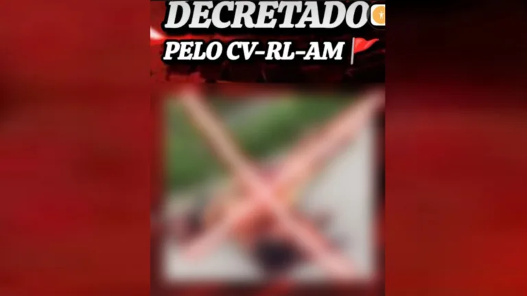 Comando Vermelho assume autoria da execução de casal suspeito de ter matado o jogador Ezequias em Manaus.