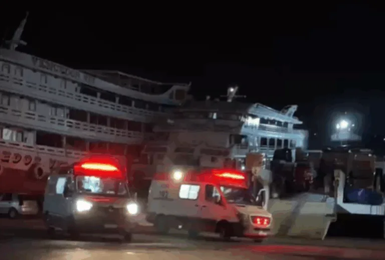 Balsa atinge canoa e deixa dois feridos em comunidade ribeirinha no rio Negro