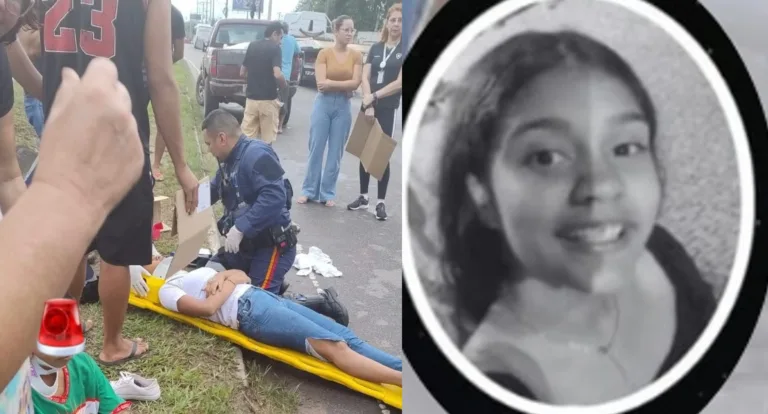 Estudante Alexia Janielly Silva Souza foi atropelada na terça-feira (20/5).