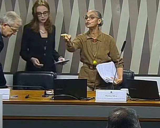 Marina Silva fala sobre bate boca