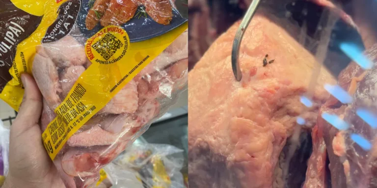 Supermercado em Manaus é multado por vender carne e frango estragados