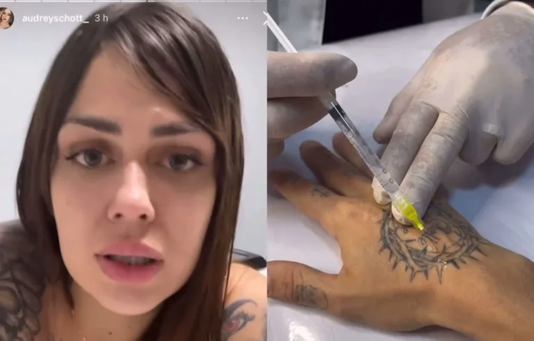 Audrey Silveira tinha 'homenageado' o salão - (Foto: Reprodução/Instagram).