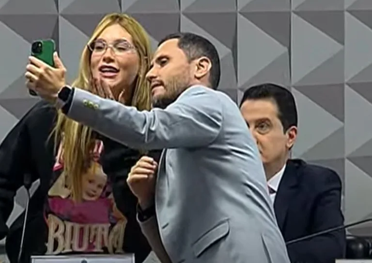 VÍDEO: Senador pede vídeo para Virgínia durante CPI das Bets: "Manda um abraço pra minha esposa e