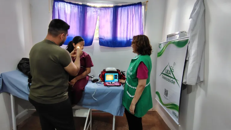 Investimentos da UEA em Telessaúde - (Foto: Divulgação).