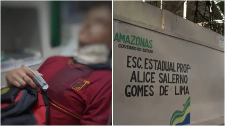 Estudante é apreendido após esfaquear pescoço de colega em escola de Manaus