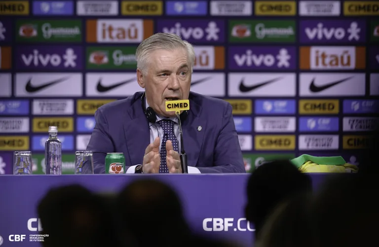 Ancelotti convocará jogadores para Seleção Brasileira hoje; veja quem está na pré-lista