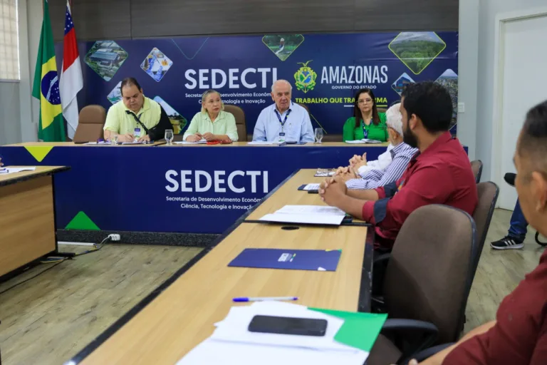 Ceter-AM realiza reunião - (Fotos: Bruno Leão/ Sedecti).