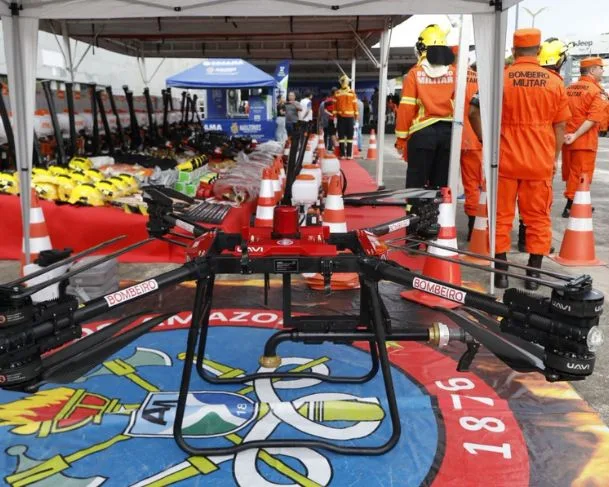 Amazonas terá drone de combate à incêndios
