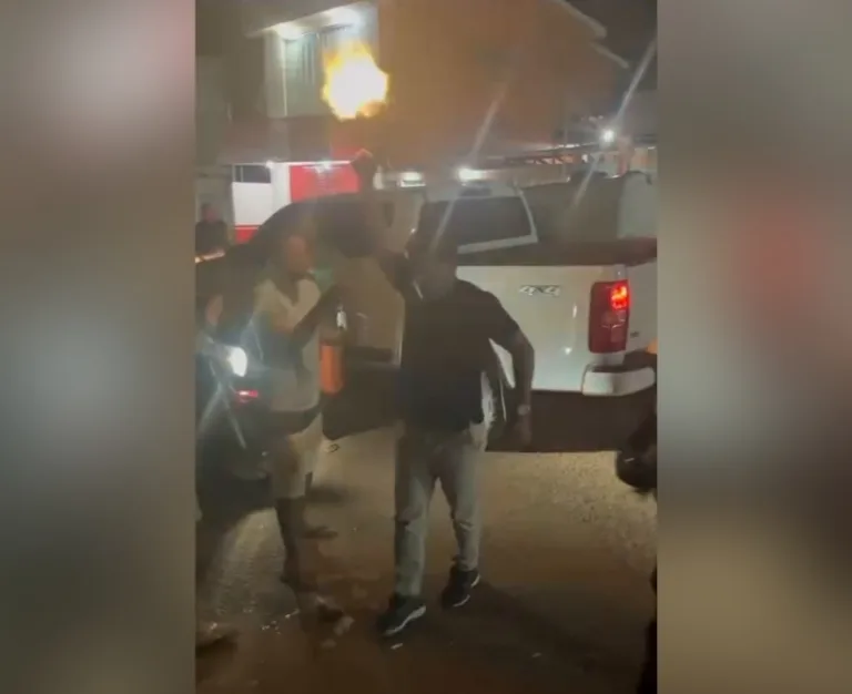Oficial da PM é preso por agredir mulheres e disparar arma em via pública no interior do AM