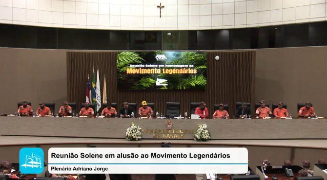CMM faz sessão solene para Movimento Legendários - (Foto: Reprodução).