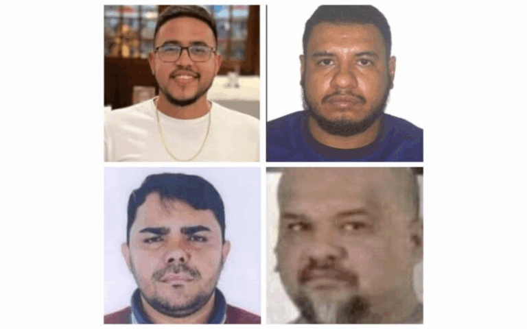 Polícia procura 7 suspeitos de aplicar golpe em professores - (Foto: Divulgação/PCAM).