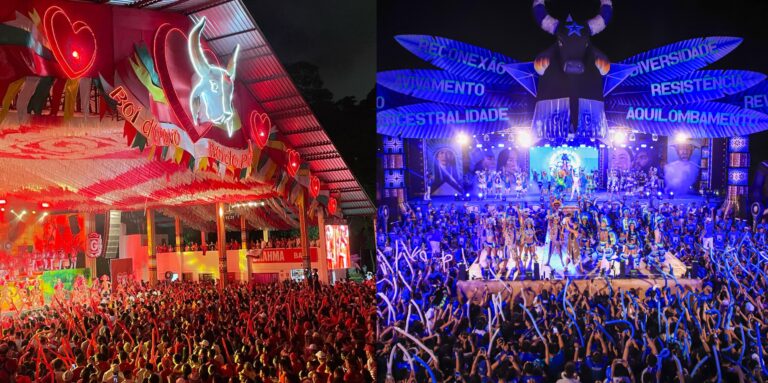 Coração da festa: currais de Caprichoso e Garantido encantam visitantes antes do Festival de Parintins