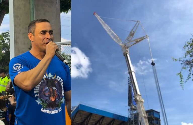 Presidente do Caprichoso confirma utilização do guindaste na apresentação em 2025 em Parintins