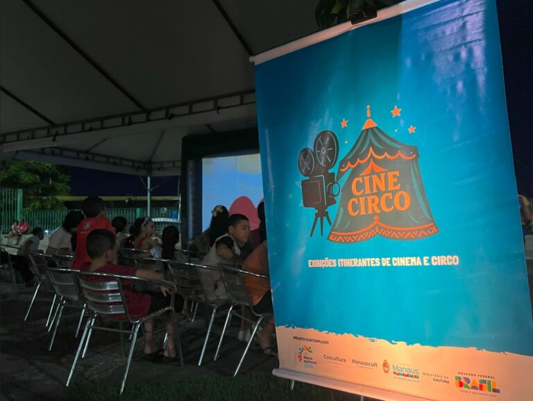 Projeto “Cine Circo” leva cultura e diversão gratuita à Zona Norte de Manaus
