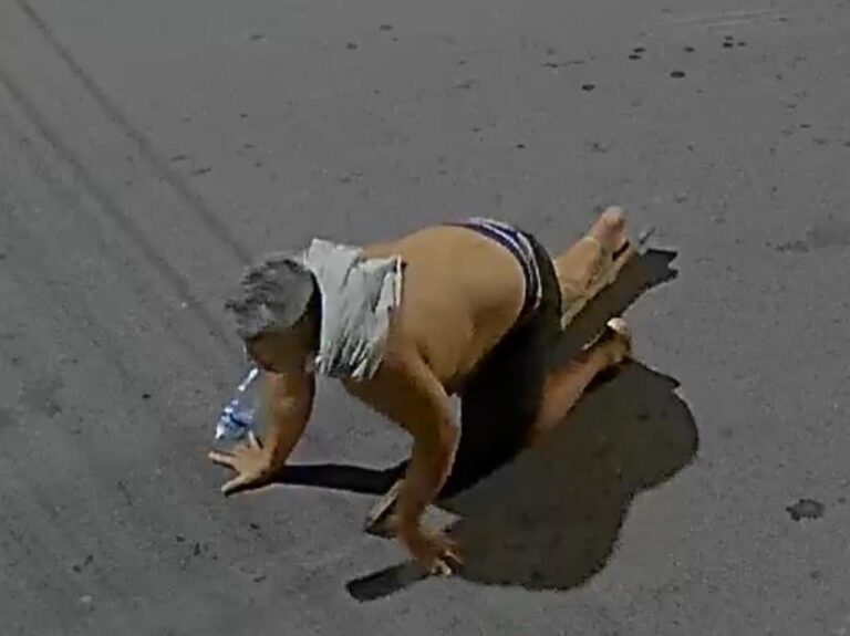 Suspeito de matar casal em kitnet quebrou a perna ao tentar esconder arma usada no crime