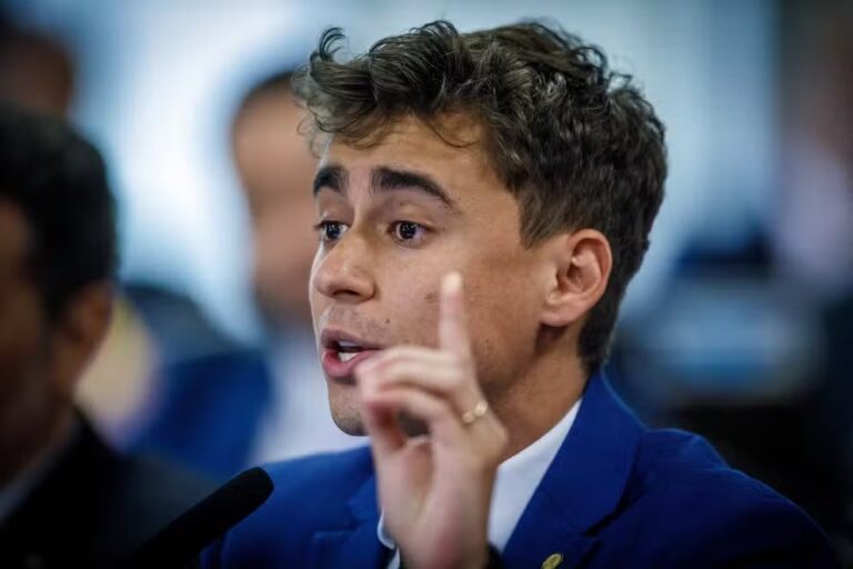 Nikolas Ferreira votou para manter veto - (Foto: Divulgação).