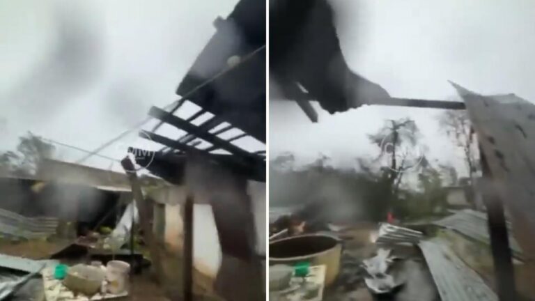 Furacão 'Erick' de magnitude 3, chega ao México com ventos destruidores de até 205 km/h