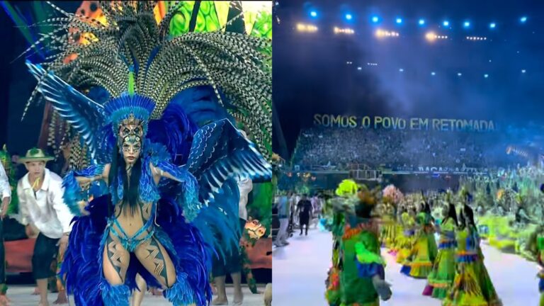Última apresentação do Caprichoso: Indumentária de Marciele quebra, Amo canta parabéns ao boi contário e mais; veja