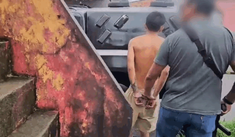 Suspeito de roubo a pastelaria é preso com drogas na zona leste de Manaus