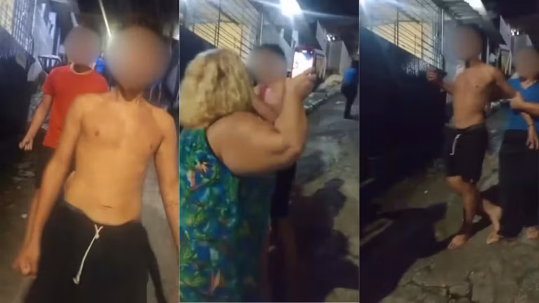 VÍDEO: mãe é espancada pelos próprios filhos adolescentes; ação gera revolta