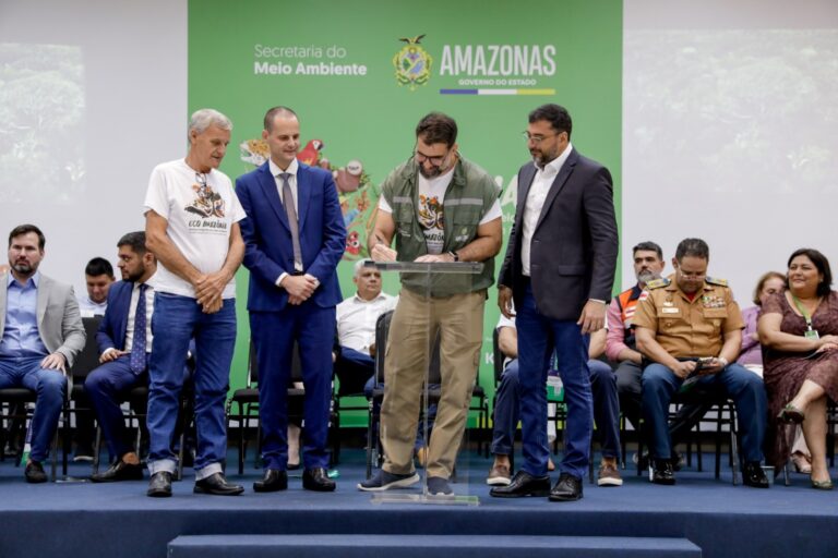 O governador Wilson Lima anunciou neste, Dia Mundial do Meio Ambiente, a criação do ICMS Ecológico.