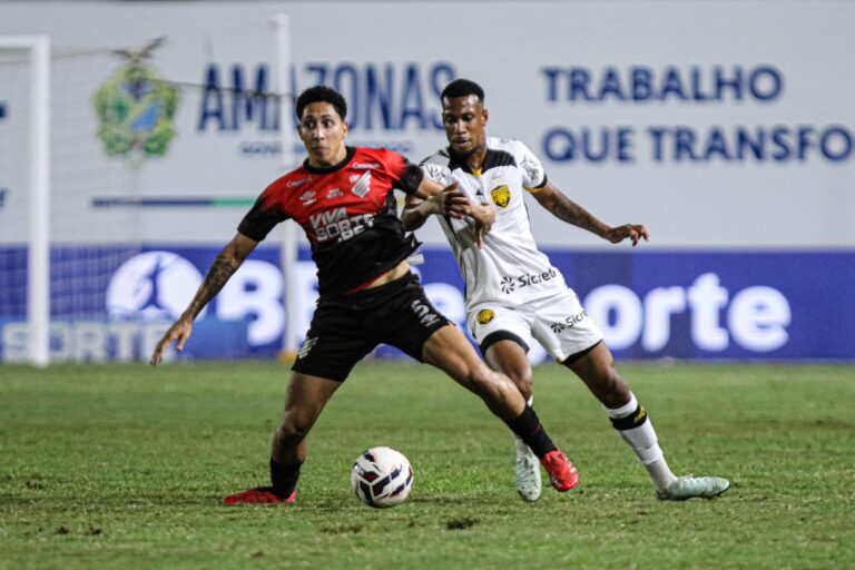 Amazonas recebeu o Athletico e perdeu por 1 a 0 (Foto: João Normando/AMFC)
