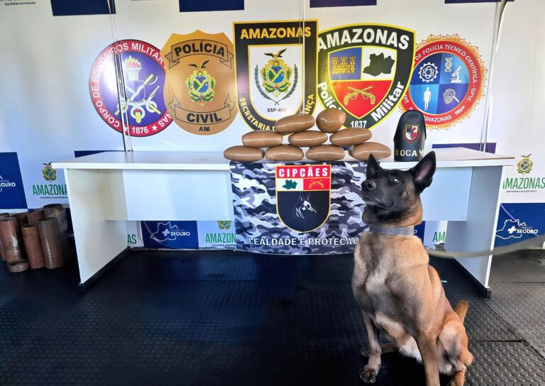 Drogas avaliadas em R$ 576 mil são apreendidas em bagagens em Coari