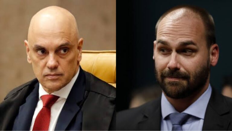 Moraes atende pedido da PF e prorroga inquérito para investigar Eduardo Bolsonaro nos EUA