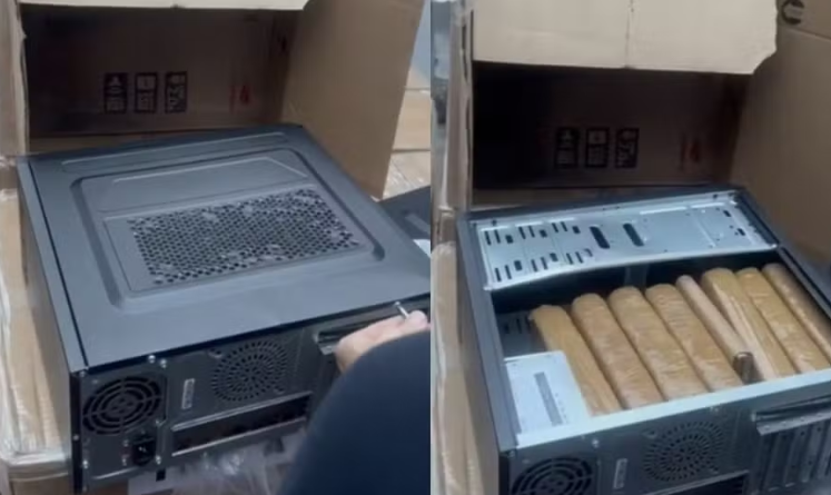Homem é preso no Ceará ao transportar 230 kg de drogas do Amazonas em gabinetes de computador