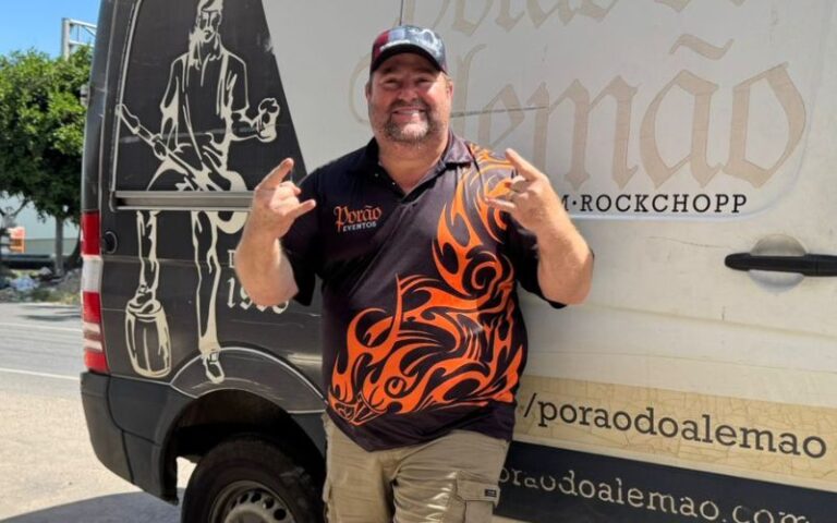 William Alemão é amante do rock e ex-vereador - (Foto: Divulgação).