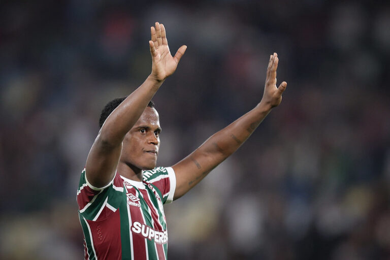 A derrota marcou a despedida de Jhon Arias do Fluminense (Foto: Marcelo Gonçalves/Fluminense)