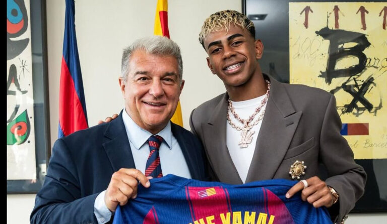 Lamine Yamal renova com o Barcelona até 2031 (Foto: Divulgação)