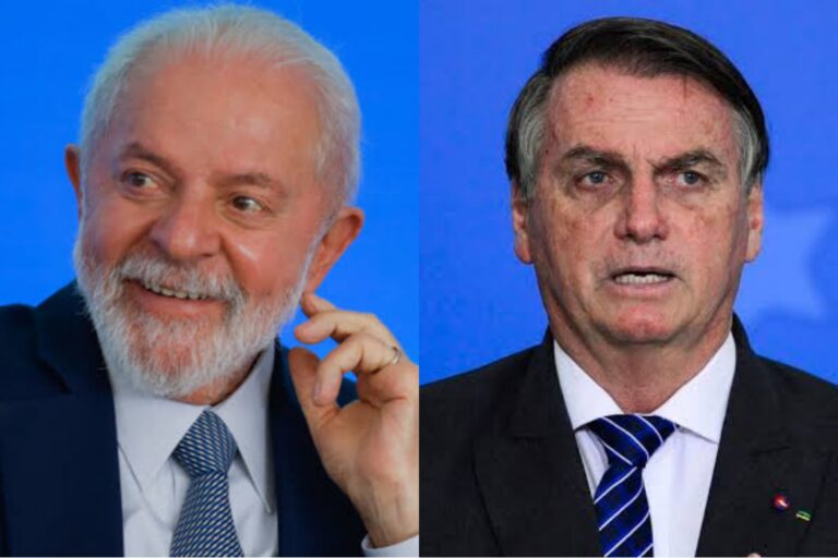 Lula e Jair Bolsonaro