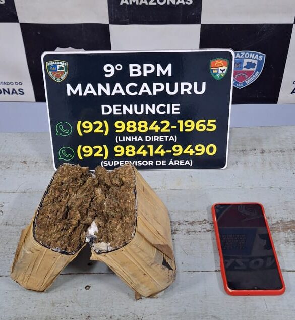 Homem é preso com 1 kg de maconha em Manacapuru