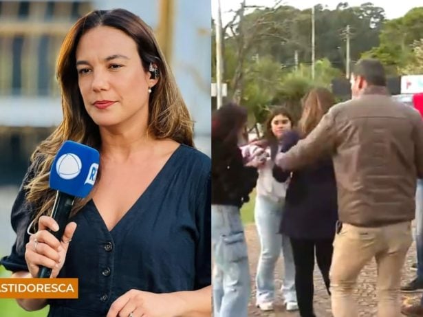 Jornalista da Record se pronuncia, após empurrão de repórter da Band; veja