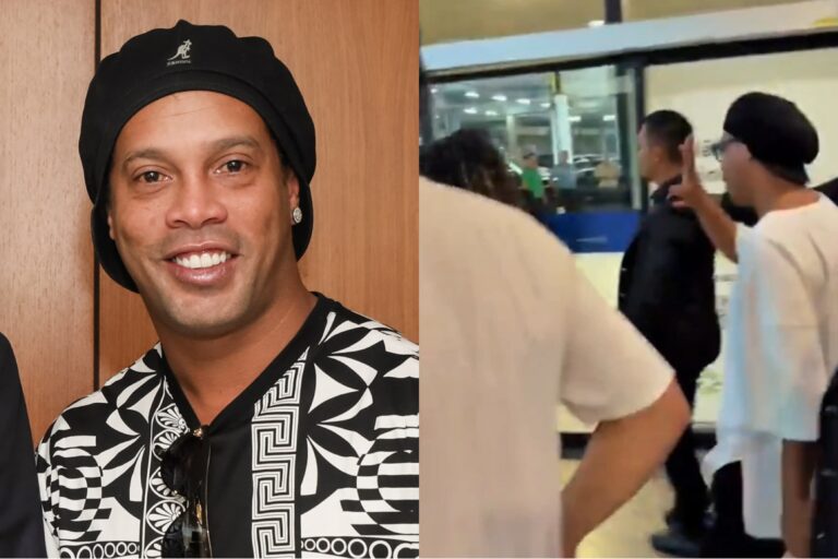 VÍDEO: Ronaldinho Gaúcho chega a Manaus para o 'Jogo das Estrelas', que acontece neste sábado (19)