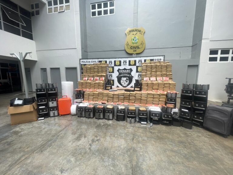 Polícia desarticula grupo criminoso em Manaus e apreende mais de 600 kg de maconha avaliados em R$ 12 milhões