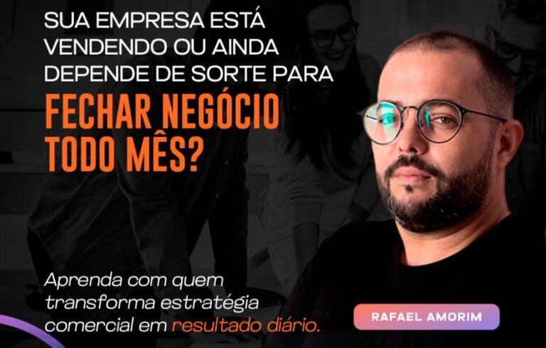 Especialista em marketing e vendas, Rafael Amorim é presença confirmada no DSX 2025