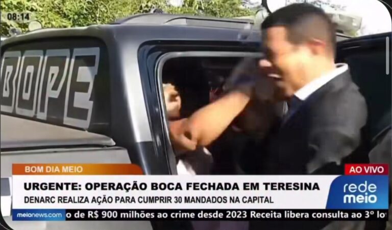 Grávida agride repórter durante operação contra o tráfico de drogas no Piauí: "Que porr* de envolvimento o que!"