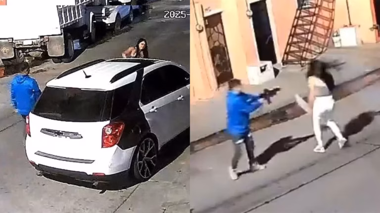 A mulher foi assassinada com tiro de fuzil