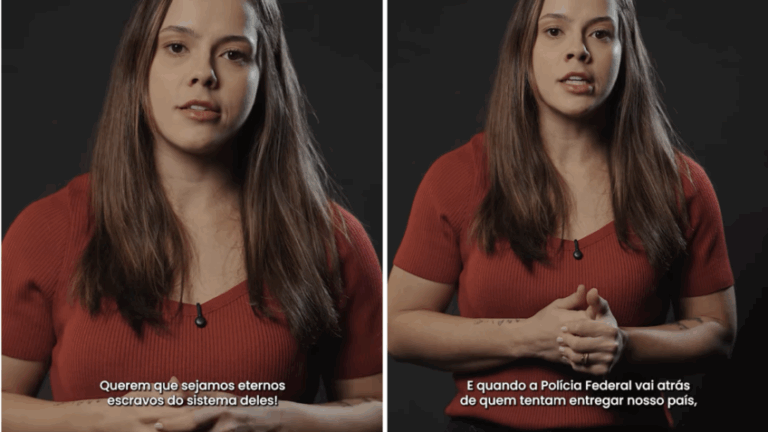 Em vídeo, neta de Lula comete erro e afirma que EUA explora o Brasil há 500 anos; internautas criticam