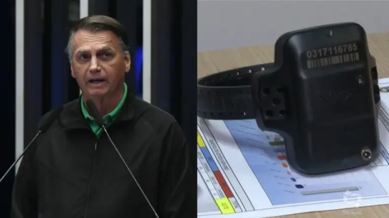STF decide que Bolsonaro deve passar a usar tornozeleira eletrônica.