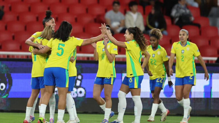 Brasil avançou à final da Copa América Feminina (Foto: Lívia Villas Boas/CBF)