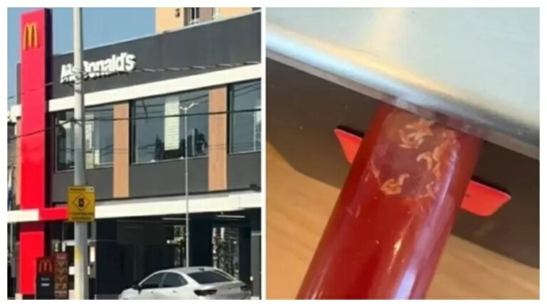 VÍDEO: Mulher filma larvas em pote de ketchup em unidade do McDonald's no RJ