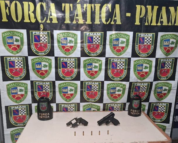 Força Tática apreende arma
