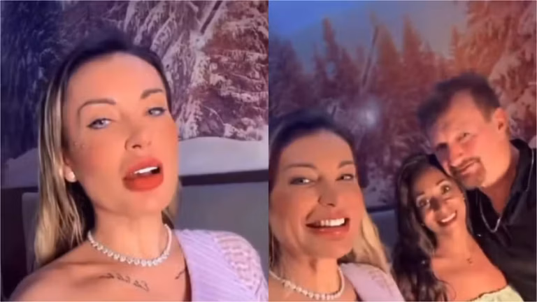 Andressa Urach grava conteúdo adulto com pai e declara: “Ficou incrível”