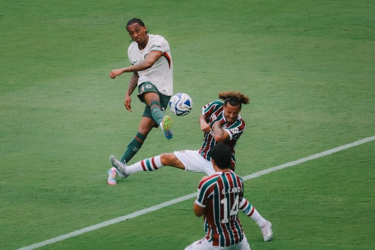 João Pedro, cria do Fluminense, marca dois gols para o Chelsea (Foto: Divulgação/X/@ChelseaFC)