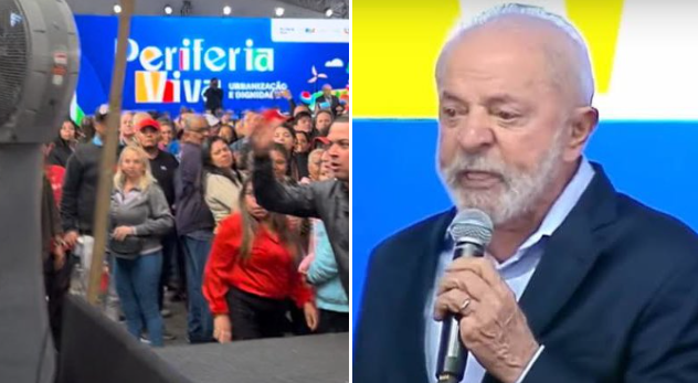 VÍDEO: Homem chama Lula de "ladrão" em evento em SP, e é expulso do local