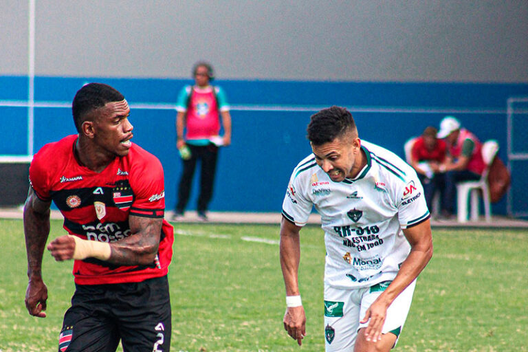 O Manaus venceu o Trem-AP por 1 a 0, no estádio Carlos Zamith (Foto: Ygor Freitas/MFC)