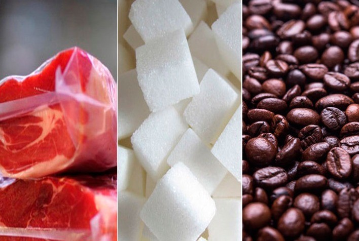Produtos brasileiros exportados para os EUA.